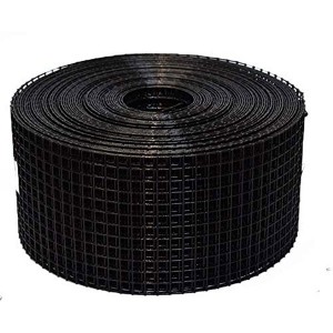 Black PVC Coated Wire Cloth Solar panel bird mesh kit For Squirrel, Pigeons, Critters Proofing