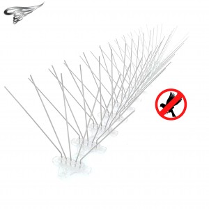 25cm 50cm Base Stainless Steel Bird Spikes To Prevent Birds Pigeons Small Animals From Landing