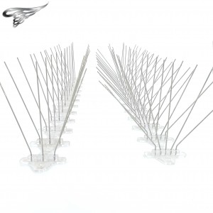 25cm 50cm Base Stainless Steel Bird Spikes To Prevent Birds Pigeons Small Animals From Landing