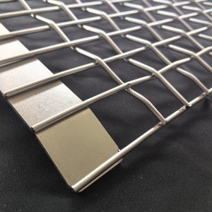 China factory Hot-selling Manufacturer Heavy Duty Plain Weave Crimped Stainless Steel 304 Welded Wire Mesh For Lampshade No reviews yet