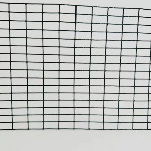 8″ x100′ Solar Panel Bird Wire Screen Protection, 1/2 inch Black PVC Coated Galvanized Welded Wire Mesh Roll