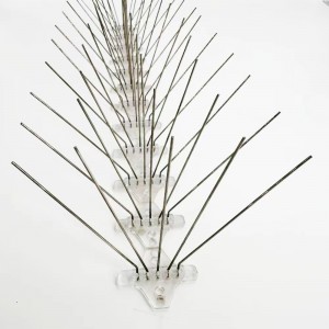 50cm Plastic Based Polycarbonate Stainless Steel Bird Spikes