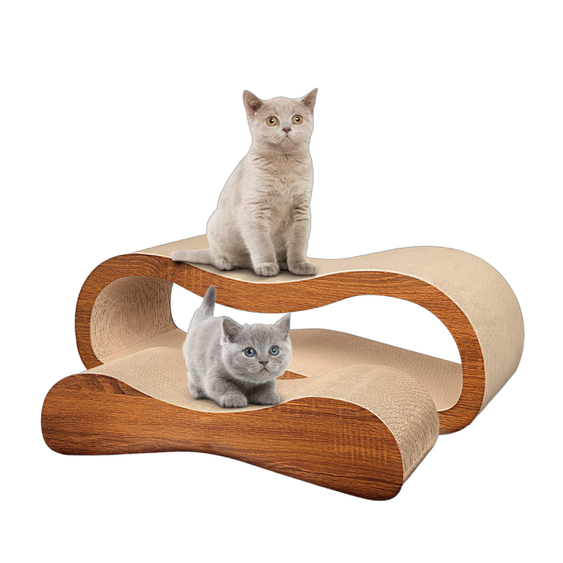 2'si 1 Arada Büyük Boy Kedi Tırma Tahtası Seti Kedi Yatağı, Kedi Yatağı, Temu/ Amazon Sıcak Satış