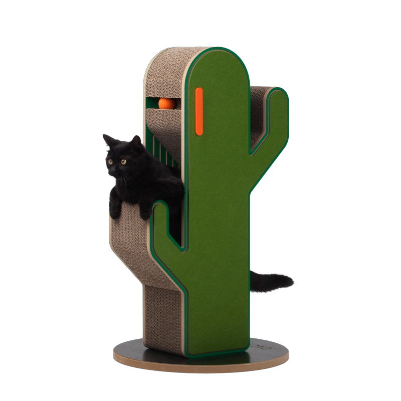 Cactus cat scratching post kaķu koks kaķu tornis kaķu skrāpējamais dēlis