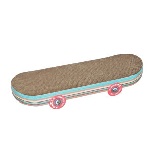 Skateboard Cat Scratchboard Cat Bed Trend Print