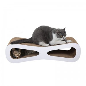 Cardboard Cat Scratching Post Cat Scratching Bed Simulates Cave