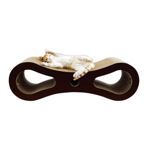 Iwwergréisst Klassesch Figur-8 Cat Claw Cat Bett Mat Cat Tunnel Fir Multiple Kazen