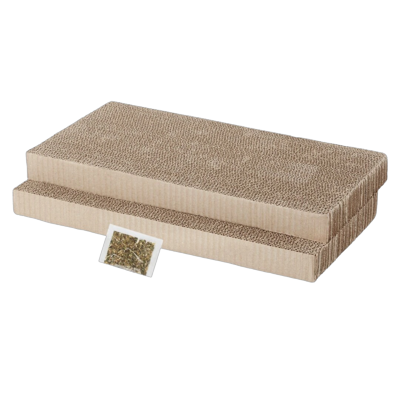 Corrugated Cat Scratching Board, Base Thickened, Double-Sided Available, Replacement Scratching Board, Affordable, Temu/ Amazon Hot Sale