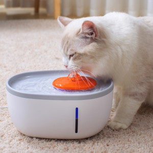 Active Oxygen Circlating Waterway 4-layer Filtration Avocado-shaped Pet Water Fountain