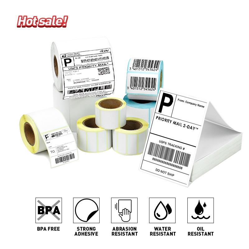 High reputation 4×6 Shipping Label Roll - Packing Labelprint Self Adhesive Clear Gold Foil Vinyl Sticker – Petra