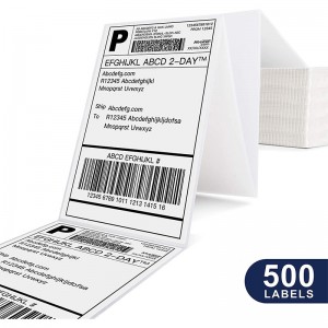 High Quality Thermal Direct Shipping Label - Shipping Label American Custom Free Private Blank Barcode Paper – Petra