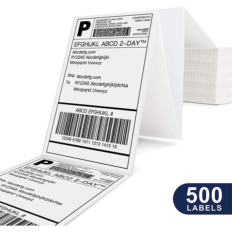 Chinese wholesale International Shipping Label Usps - Shipping Label American Custom Free Private Blank Barcode Paper – Petra