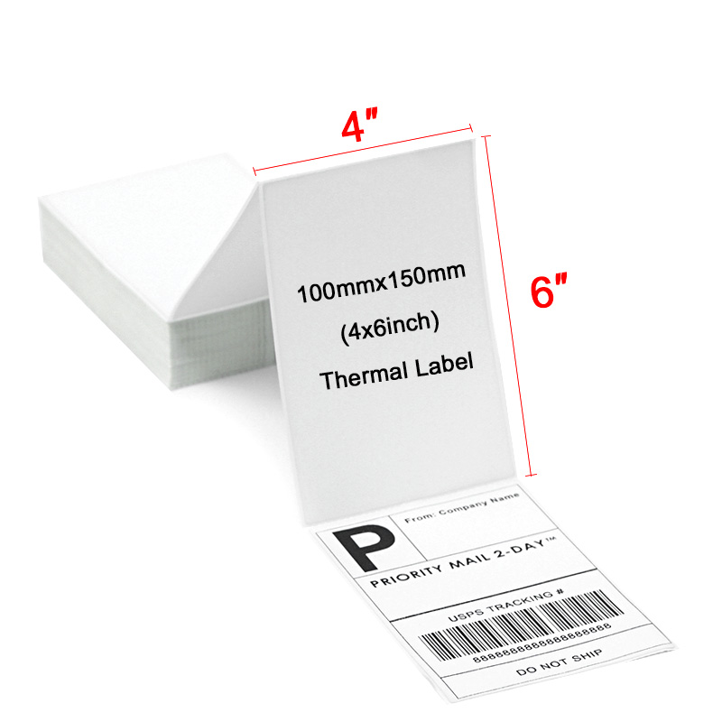 2022 Latest Design Printing A Ups Shipping Label - Thermal Shipping Printed Labels High Quality  4 x 6 – Petra