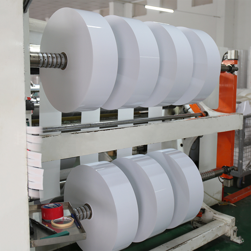 Matte silver label raw material jumbo label roll