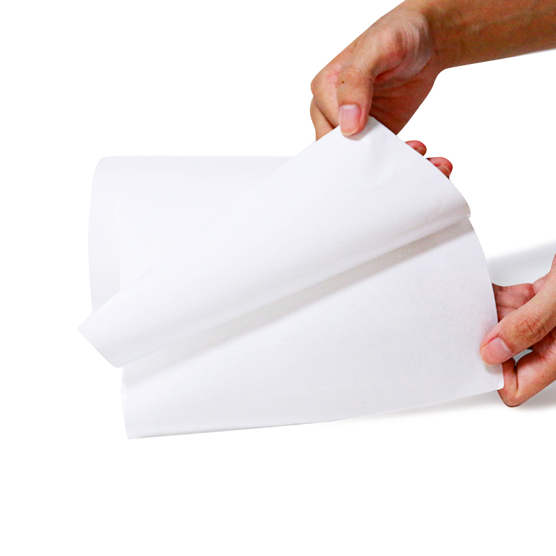 75um PP Bílý matný/tavený/60g/m2 bílý průsvitný papír