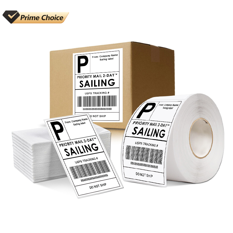 Shipping Label wichteg Roll am Logistik Link
