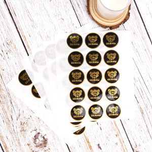 High Quality Thermal Label Sticker Label - Packing Label Custom Branding Logo Transparent Vinyl Sticker – Petra