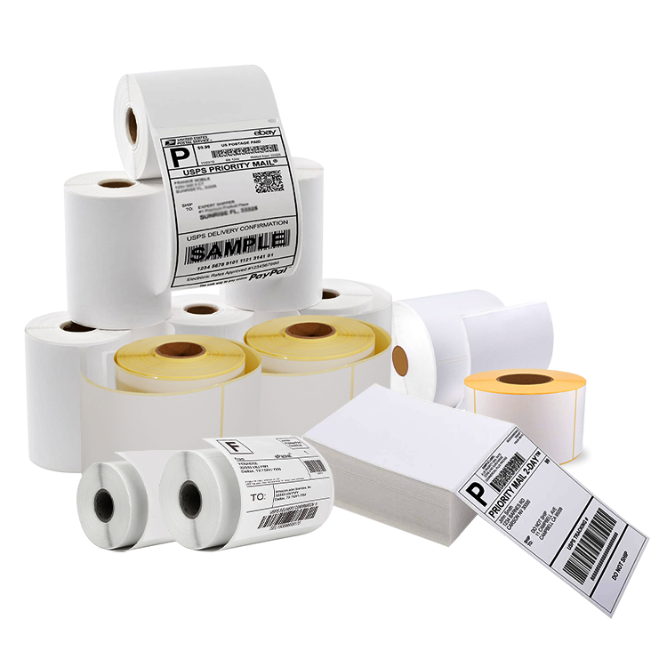 Jumbo Roll Shipping Label Printer 4×6 Direct Thermal Paper Label