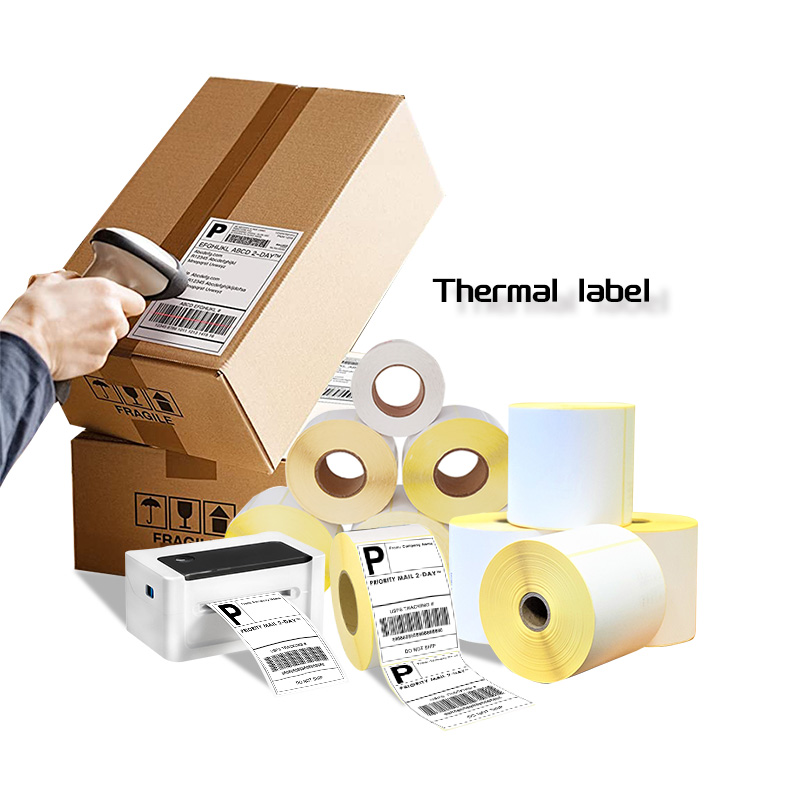 Direct thermal label 4 x 6.25 fan fold supplier