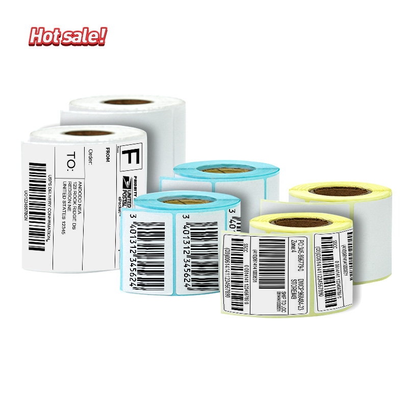 Thermal label sticker roll warehouse manufacturers