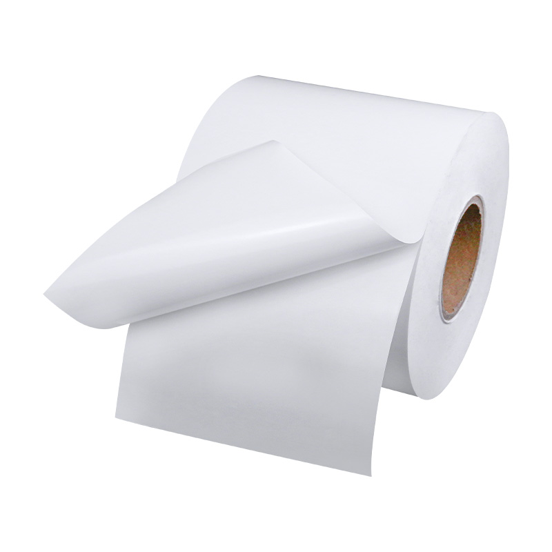 75um PP termični sintetični papir, samolepilni papir za nalepke / zmrznjeno lepilo / 60 g/m2 belega steklana