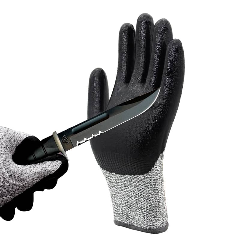 13g HPPE Liner, Palm Coated Smooth Nitrile