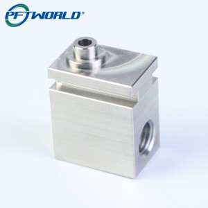Stainless steel 316L CNC milled parts with smooth surface polishing