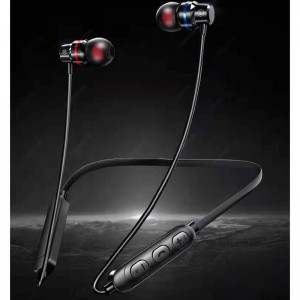 Wholesale Active Pods Sport Earbuds,Edit Wireless 5.0 Neck Earphones Metal Magnetic Sports Running Headset