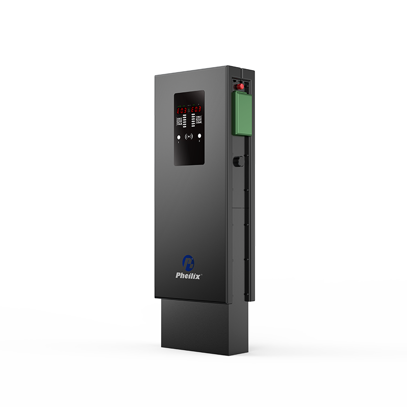OCPP1.6j Commercial use EV Charger 2x11kw dual sockets with credit card payment and DLB (Dynamic loading balance ) function