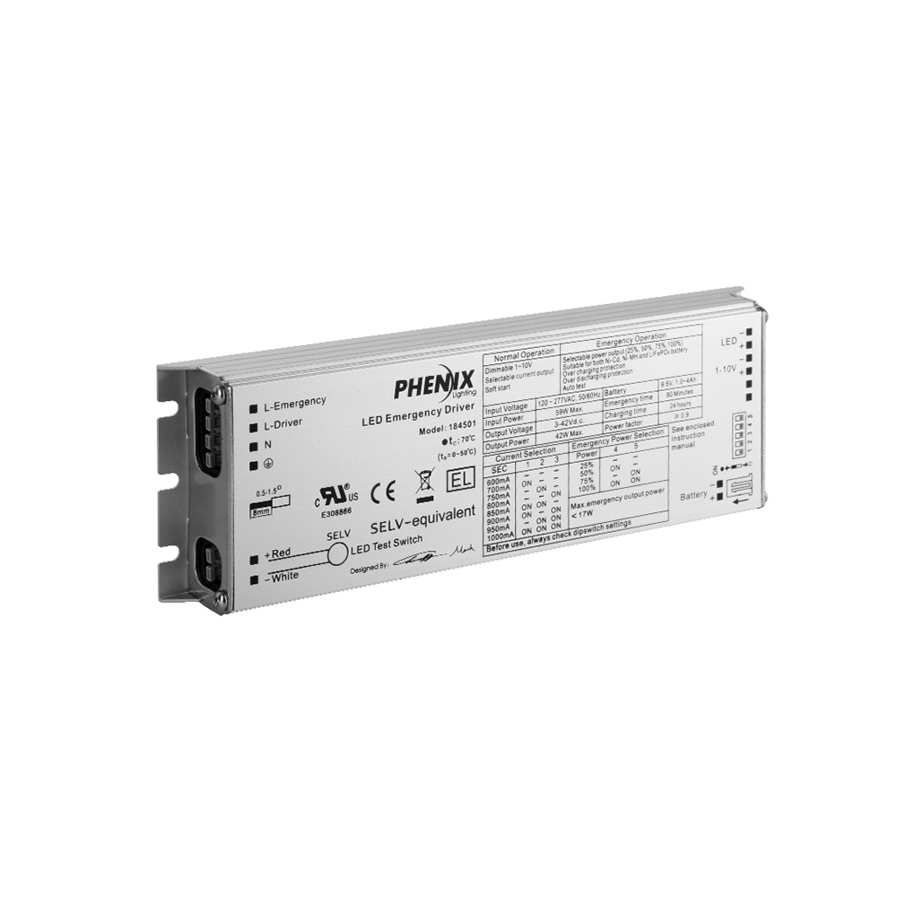 Ce/Ul Integrated Led Ac + Emergency Driver 18450X (184500/184501) Featured Image