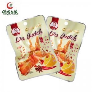 PA PP high temperature vacuum retort pouch bag frozen sea food meat packaging bag