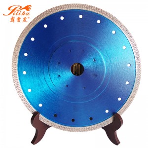 Wholesale China 18 Inch Chainsaw Blade Manufacturers Suppliers –  Diamond disk 115/125/180/230mm Mesh Thin Turbo Cutting Saw Blade For Porcelain Tile Cutting Disc  – Xinsheng
