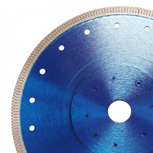 Diamond disk 115/125/180/230mm Mesh Thin Turbo Cutting Saw Blade Para sa Porcelain Tile Cutting Disc