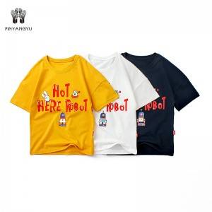 China Wholesale Long Sleeve Boy T-Shirt Factories –  100% Cotton Short Sleeve Boy T-Shirt PY-TD002 – pinyang