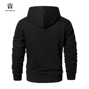 Custom Logo Oversized Pullover Blank Plain Hoodies Unisex Cotton Men Hoodies Sweatshirts PY-NW015