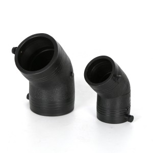 160mm HDPE 45 Degree Elbow HDPE