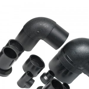 HDPE Electrofusion 45 Elbow Pipe Fittings for Water Supply