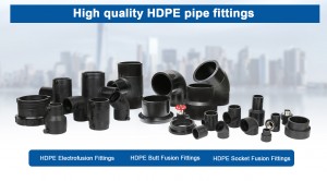 HDPE Pipe Fitting Reducer Coupler Elbow Stub End