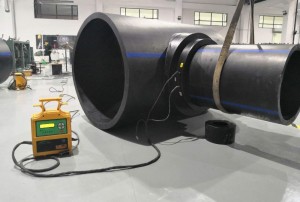 Large Fabricated HDPE Reducing Tee 1200mm