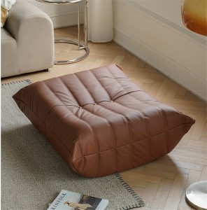 Wholesaler Lazy Floor Farbric Leather Sofa Chair