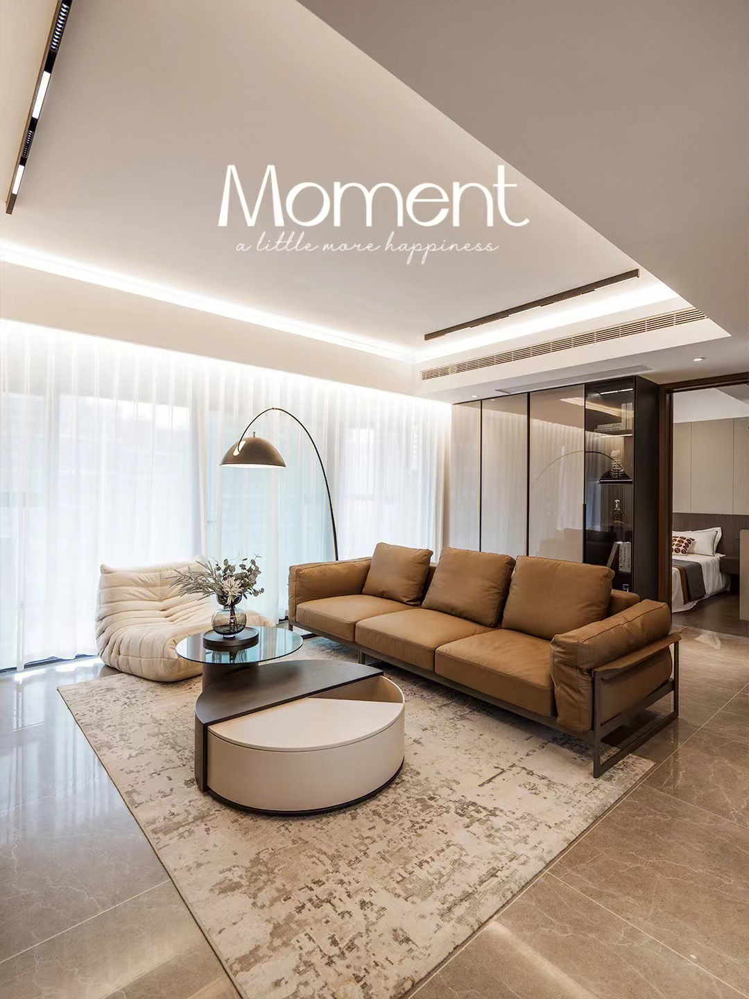 145㎡ minimalist soft outfit, for the ideal home into a high-level sense