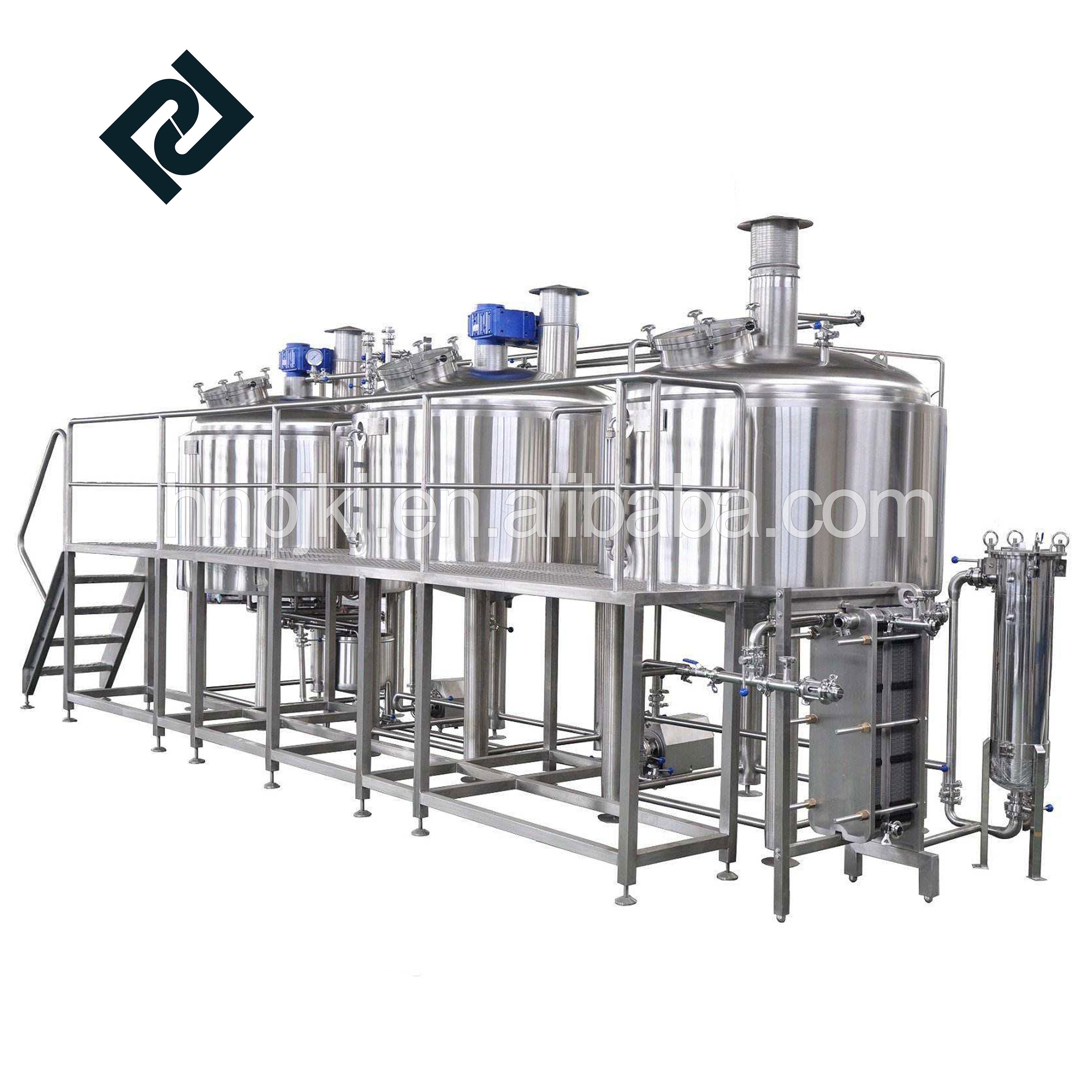 Factory Cheap Hot Electric Brewing System - restaurant mini beer brewery brewing equipment craft brew making manufacturing fermenter brewing equipment – Pijiang