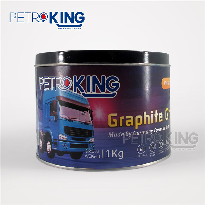 Wholesale Price Yellow Grease - Petroking Black Graphite Grease 1kg Iron Tin – PETROKING