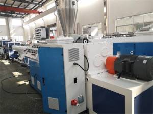 PP PE pipe extruder line