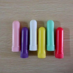 Newly Arrival Popular Metal Nasal Inhaler Tube for Essential Oils with High Cotton Wicks