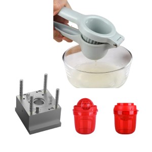 Plastic injection molding suppliers customize household injection molded parts plastic injection mold price for manual juicer