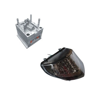 P&M Auto Accessories Plastic Parts LED Rear Light Tail Lamp Mould With Stop Light Signal Lamp Tooling Maker