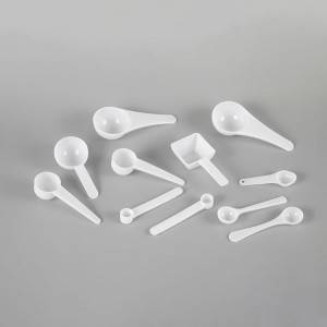 2019 High quality China Plastic Scoop Measuring Spoon 0.1g 0.25g 0.5ml 0.5g 1g 2ml 1.5g 3ml 3G 6ml 4G 8ml 5g 10ml 7.5g 15ml 10g 20ml 12g 25ml 20g 40ml 25g 50ml 30g 60ml for Option
