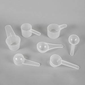 China Supplier 3ml Measuring Spoon 1.5 Gram Plastic Scoop 1.5g White Spoon