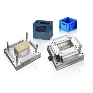 Plastic Injection Mold For PC Box, Food Box Plastic Box Mould Maker